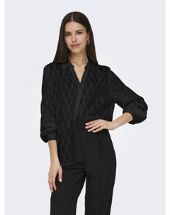 Блузка с длинными рукавами черный Only