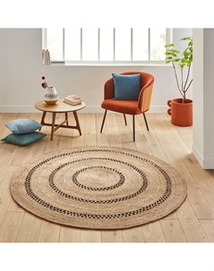 Ковер круглый из джута Aftas бежевый Laredoute