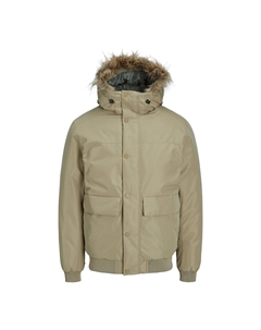 Куртка с капюшоном из искусственного меха Jjchamp бежевый Jack & jones