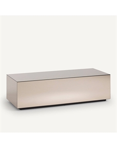 Стол журнальный зеркальный Lumir каштановый Am.pm.