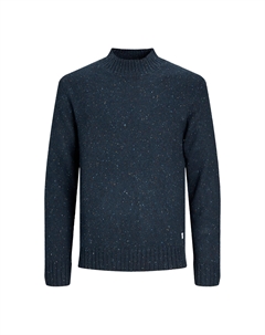 Пуловер с воротником-стойкой Jjnolan синий Laredoute