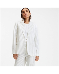 Блейзер в полоску синий La redoute collections