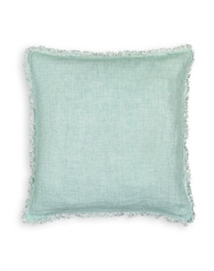 Чехол на подушку из льняной газовой ткани Gotama синий Laredoute