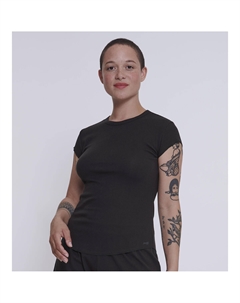 Футболка GO Ribbed черный Sloggi