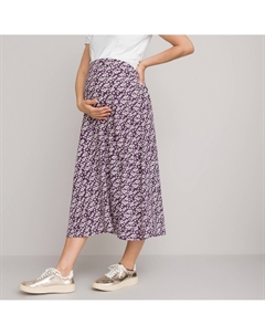 Юбка-миди для периода беременности с цветочным принтом разноцветный Laredoute