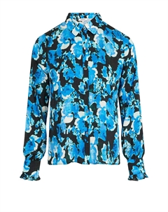 Рубашка с длинными рукавами и принтом разноцветный Morgan