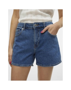 Шорты из джинсовой ткани синий Laredoute