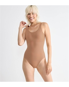 Боди Zero Feel 20 бежевый Sloggi