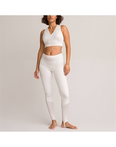 Бюстгальтер-топ спортивный с легкой поддержкой розовый Laredoute