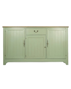 Комод 3 двери1 ящик  зеленый So'home