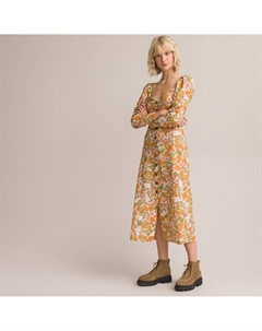 Платье длинное сделано в Европе зеленый Laredoute