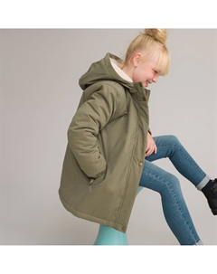 Парка с капюшоном 3 в 1 зеленый La redoute collections