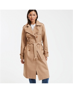 Тренч из хлопка Signature FERDINAND бежевый La redoute collections