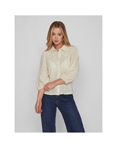 Блузка с рукавами 34 бежевый Laredoute