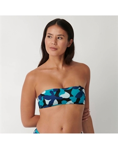 Верх от купальника-бандо Flower Horn синий Sloggi