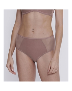 Трусы с завышенной талией Soft ADAPT каштановый Sloggi