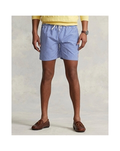 Шорты пляжные средней длины 14 см Traveler синий Polo ralph lauren