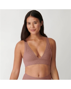 Бюстгальтер без застежки Zero Feel Lace каштановый Sloggi