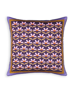 Чехол на подушку 45x45 см Gioco фиолетовый Laredoute