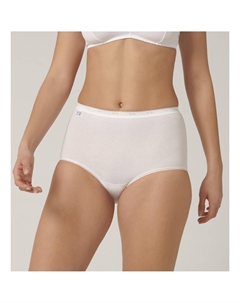 Комплект из 6 трусов Basic макси 42 бесплатно белый Sloggi