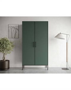 Шкаф двухдверный  зеленый So'home