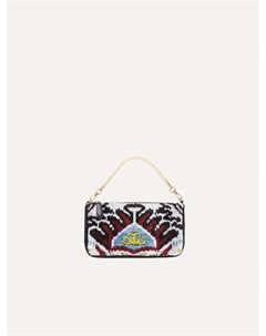 Сумочка из натурального шелка и хлопка разноцветный Laredoute