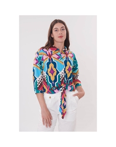 Рубашка Rex с принтом разноцветный Laredoute
