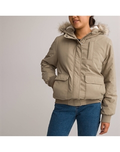 Куртка с капюшоном зеленый La redoute collections