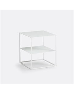 Тумба из металла с 2 полками Janik белый Laredoute