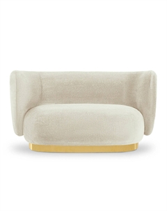 Диван двухместный бежевый So'home