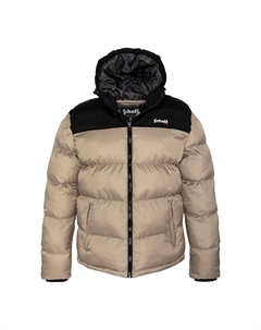 Куртка стеганая двухцветная с капюшоном Utah 2 бежевый Laredoute