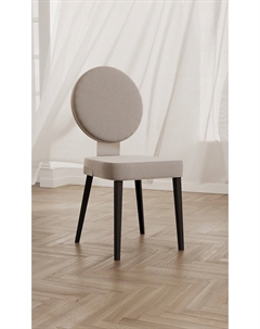 Стул из велюра бежевый Laredoute