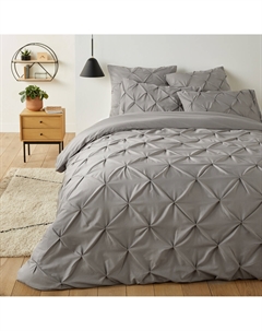 Пододеяльник Origami серый So'home