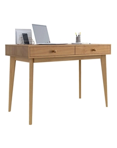 Стол рабочий из массива дерева каштановый Laredoute