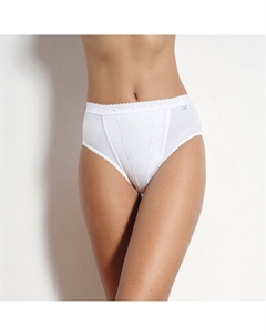 Комплект из 2х трусов-слипов c выемкой плоский живот Control белый Sloggi