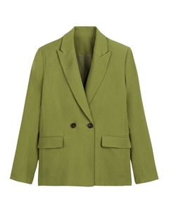 Блейзер оверсайз зеленый Laredoute