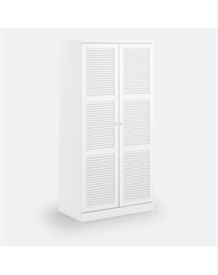 Шкаф из массива сосны H205 см с вешалкой Mayor белый So'home