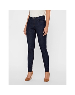 Джинсы скинни Shape up синий Vero moda