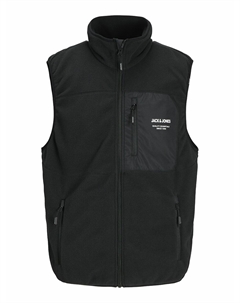 Куртка без рукавов из флиса черный Jack & jones