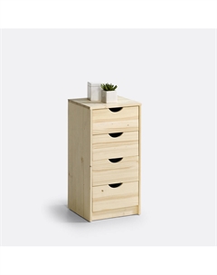 Комод с 4 ящиками Crawley бежевый So'home