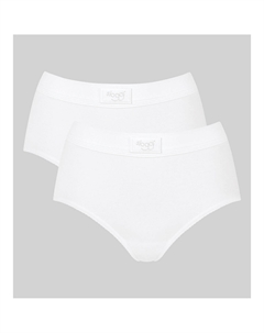 Набор из 2 трусов-макси Double Comfort белый Laredoute