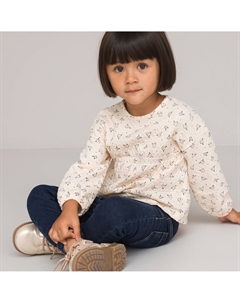 Комплект из 2 футболок с длинными рукавами желтый Laredoute