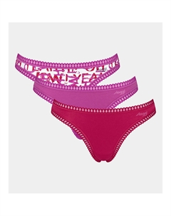 Комплект из 3 трусов-стрингов из хлопка Go Crush красный Sloggi