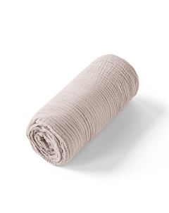 Детская простыня натяжная из органического хлопкового газа Yafa серый Am.pm.