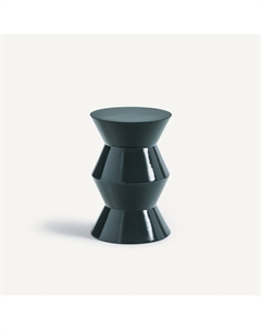 Кофейный столик из акации с глянцевой отделкой Calendes зеленый Laredoute