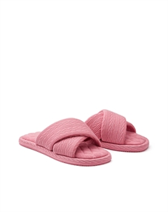 Туфли без задника розовый Laredoute