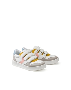 Кеды на липучке разноцветный La redoute collections