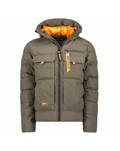 Пуховик стеганый Dosiba зеленый Laredoute