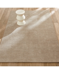 Ковер сотканный вручную из хлопка и джута Yesit бежевый Laredoute