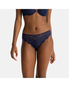 Трусы-стринги из кружева Lilian синий Dorina